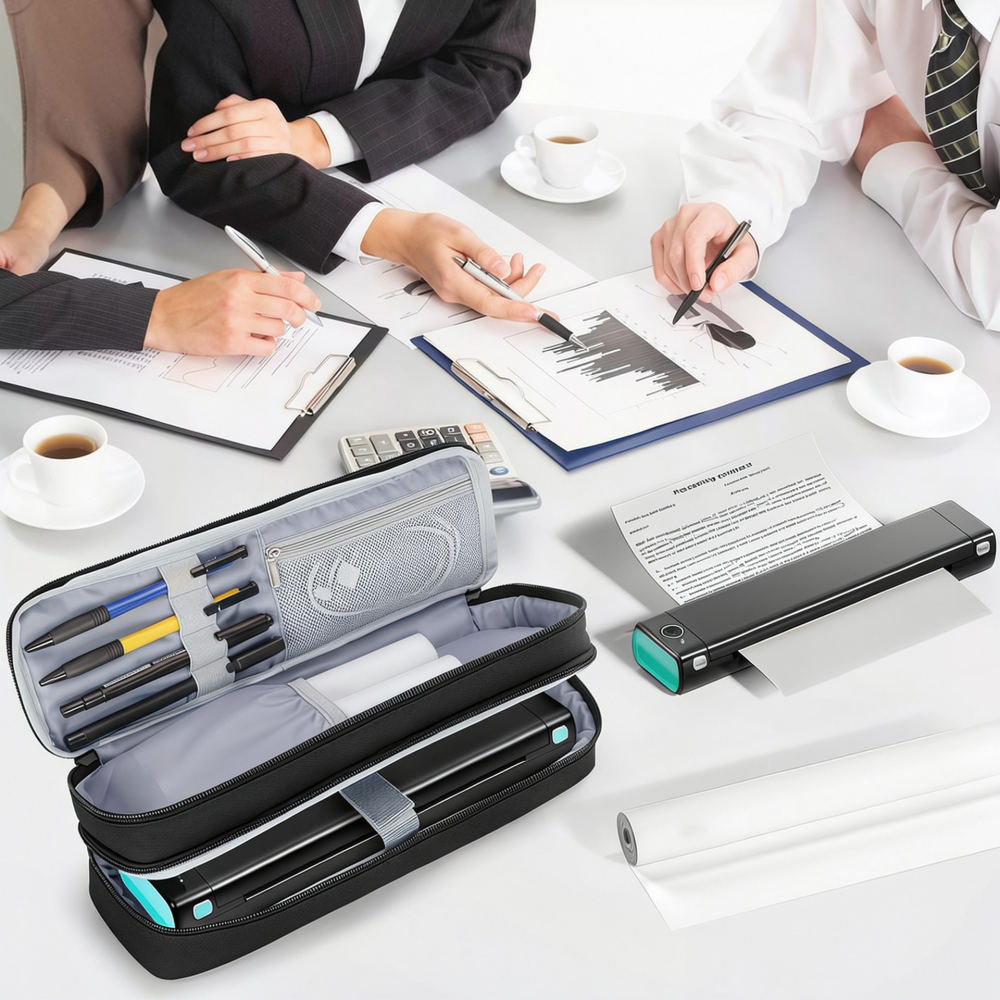 Portable Scanning Pen Storage  - đánh giá và giá Tech Accessories Travel Organizer Pouch