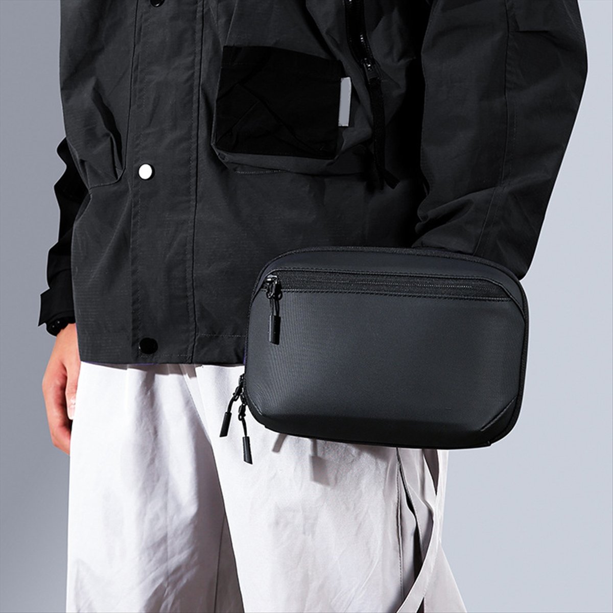 ☶❈＊♥AC1579-Waterproof Tech Pou - đánh giá và giá Tech Accessories Travel Organizer Pouch