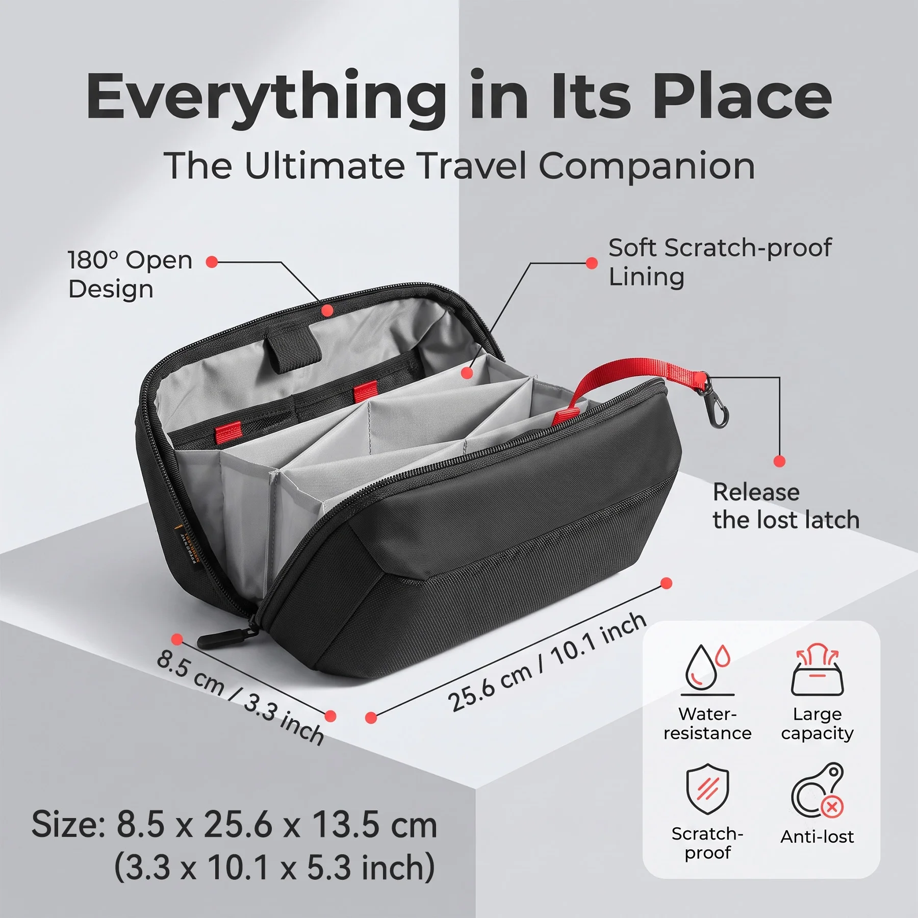 Travel Tech Organizer Pouch, W - đánh giá và giá Tech Accessories Travel Organizer Pouch