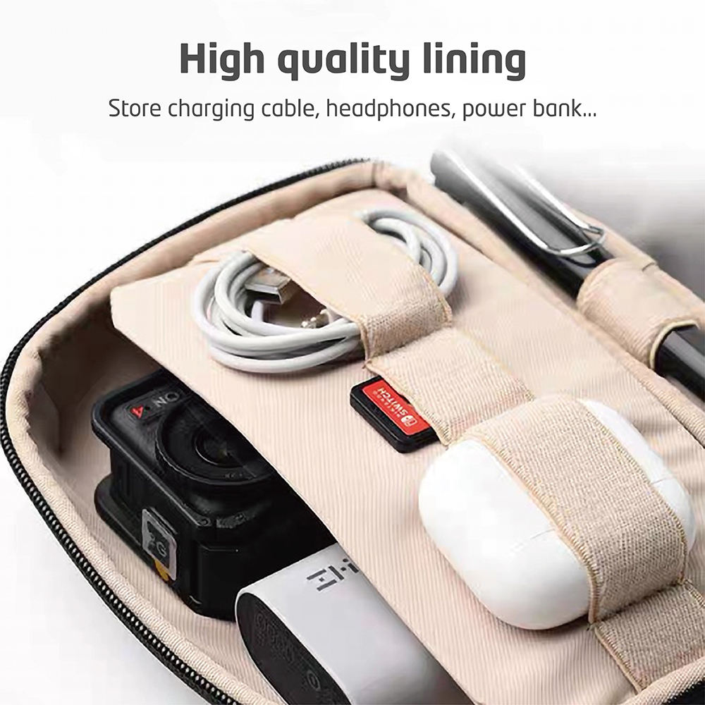 Large Capacity Tech Organizer  - đánh giá và giá Tech Accessories Travel Organizer Pouch