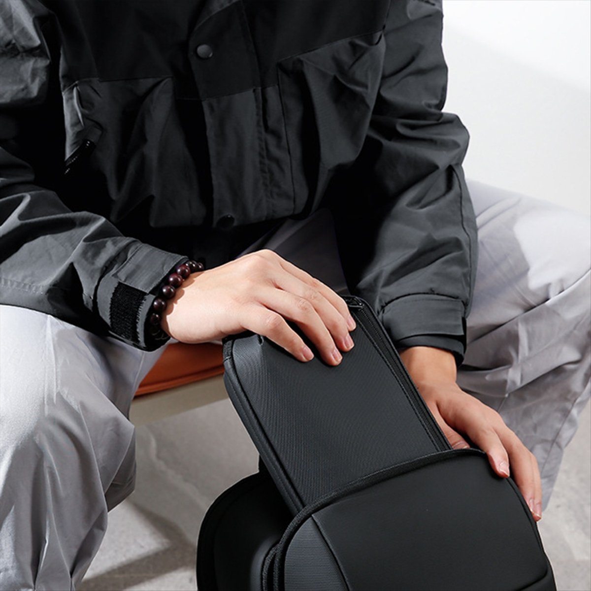 ☶❈＊♥AC1578-Waterproof Tech Pou - đánh giá và giá Tech Accessories Travel Organizer Pouch
